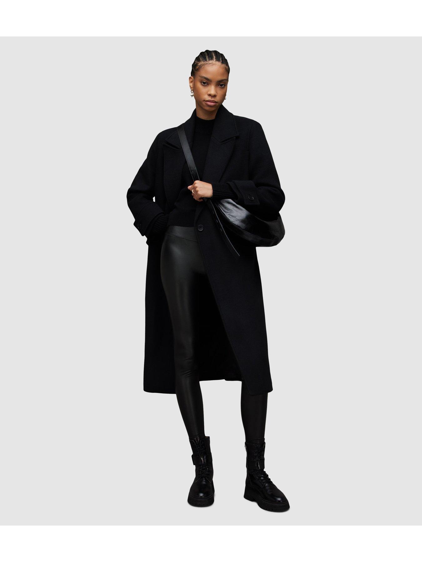 Image 2 of 6 of AllSaints Cora Leggings - Black