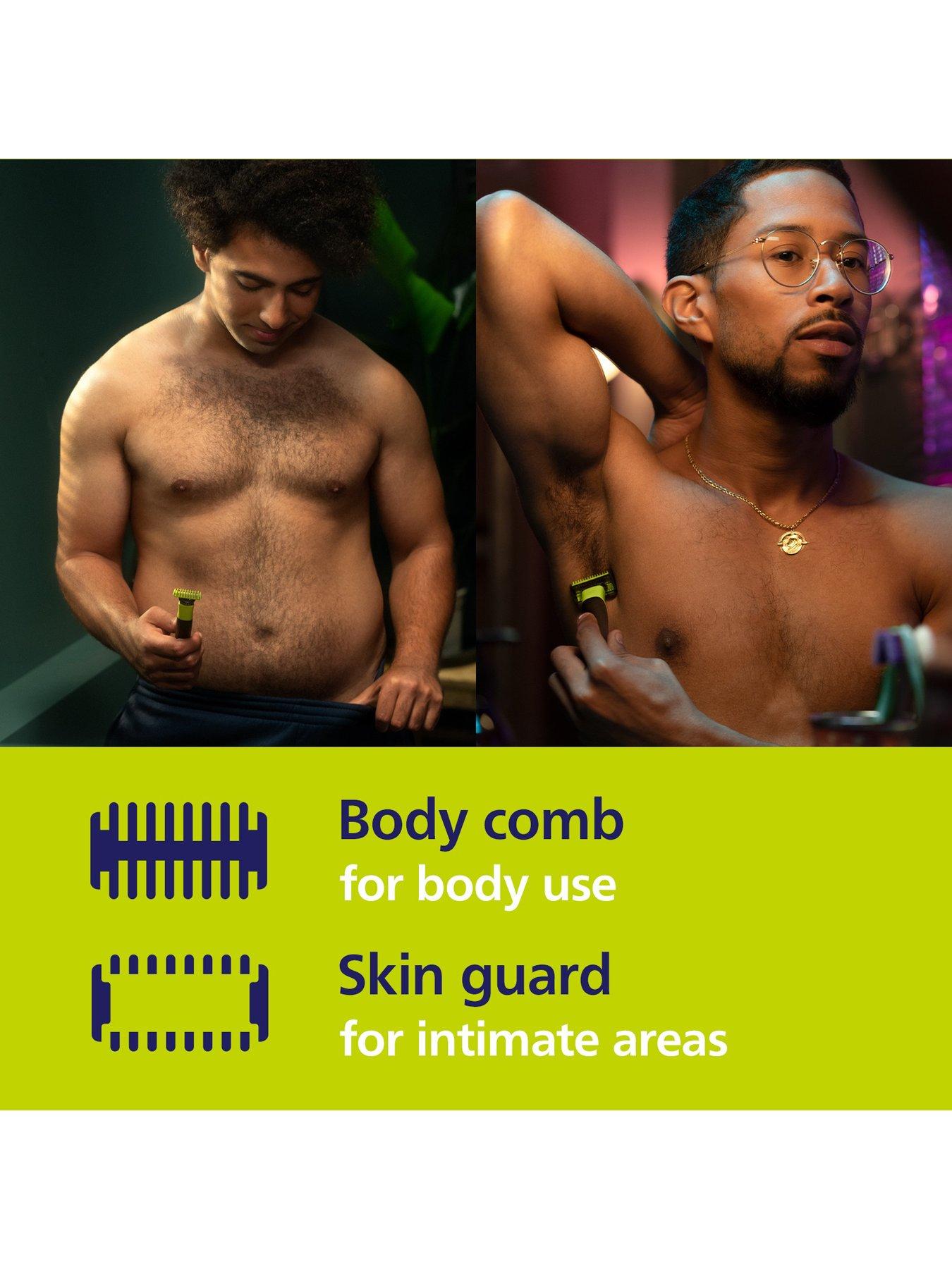 Image 6 of 7 of Philips OneBlade 360 shaver With Connectivity for Beard and Body, with App Connection, QP4631/65