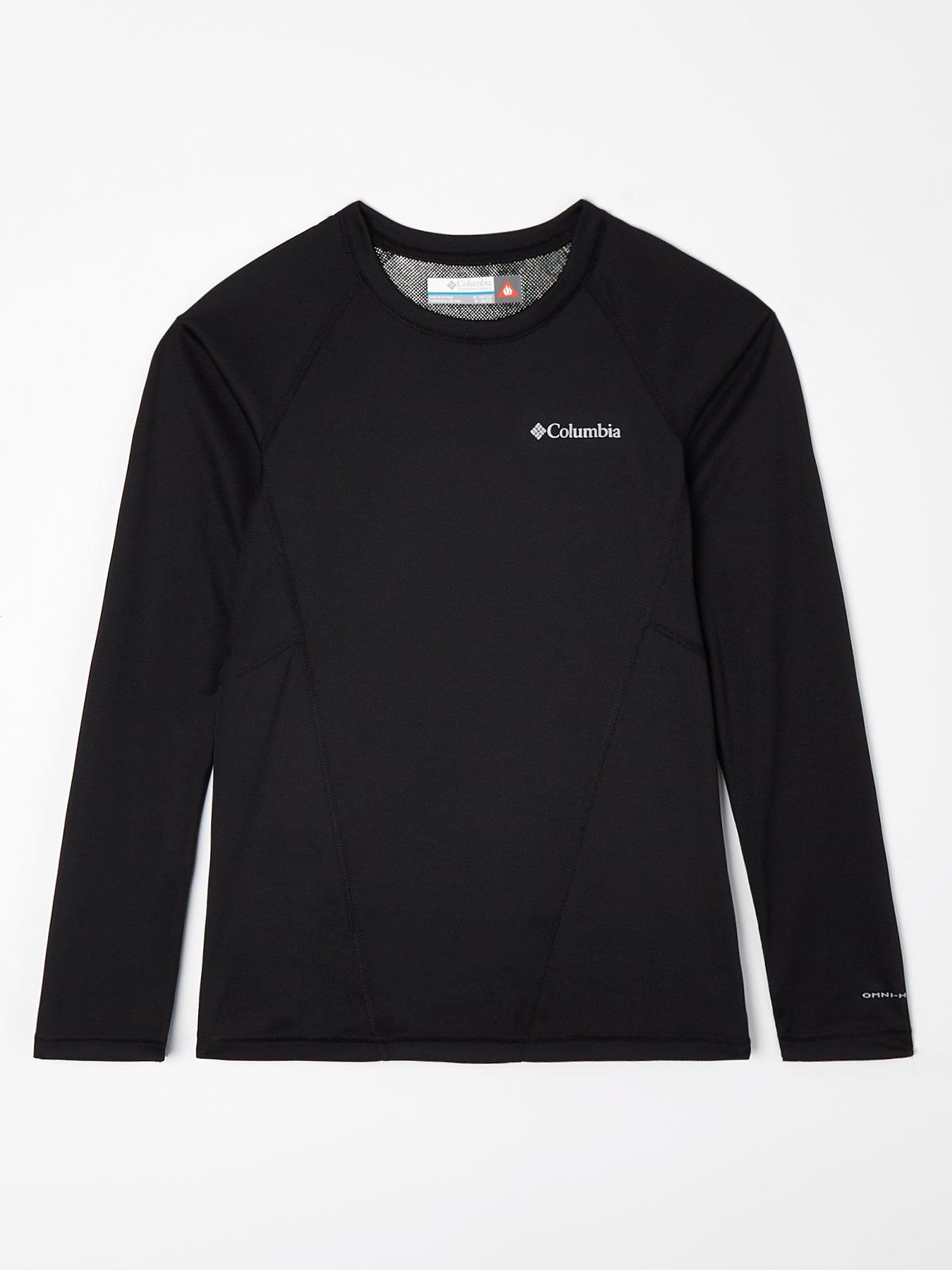 Columbia: Kids Midweight Crew 2 Baselayer Top - Black