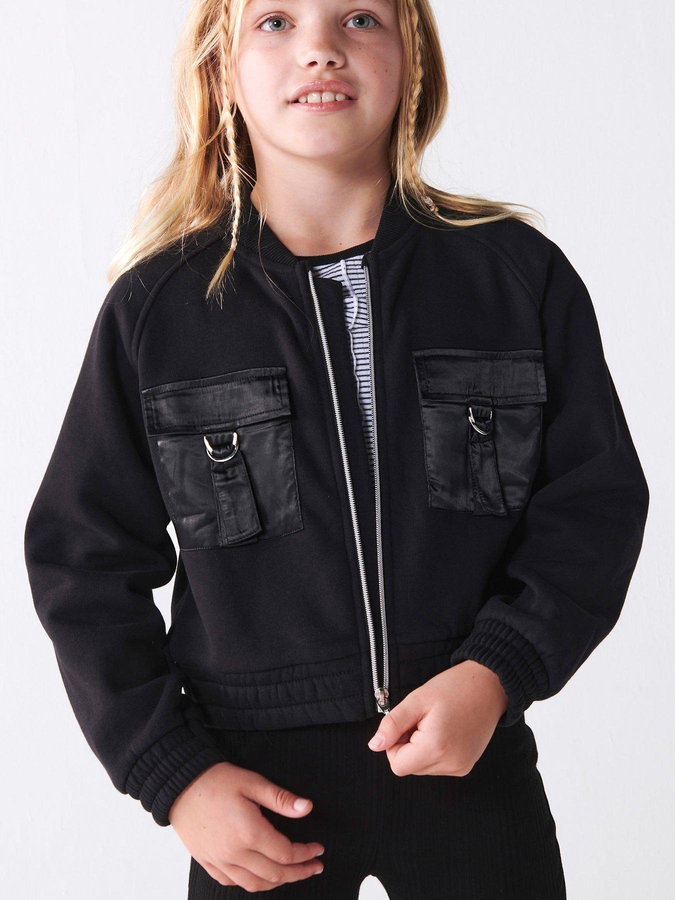 Girls bomber 2025 jacket uk