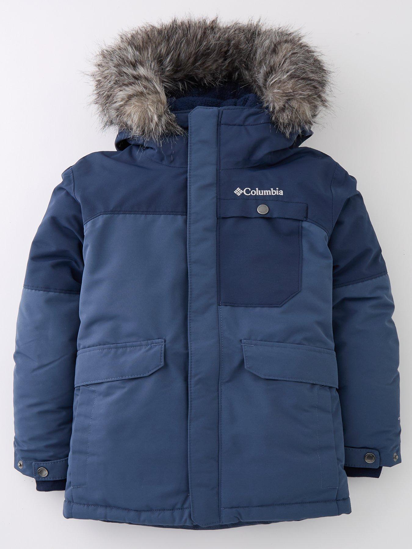 Columbia Boys Nordic Strider Waterproof Insulated Jacket - Navy