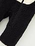  image of columbia-infant-foxy-baby-sherpa-bunting-bodysuit-black