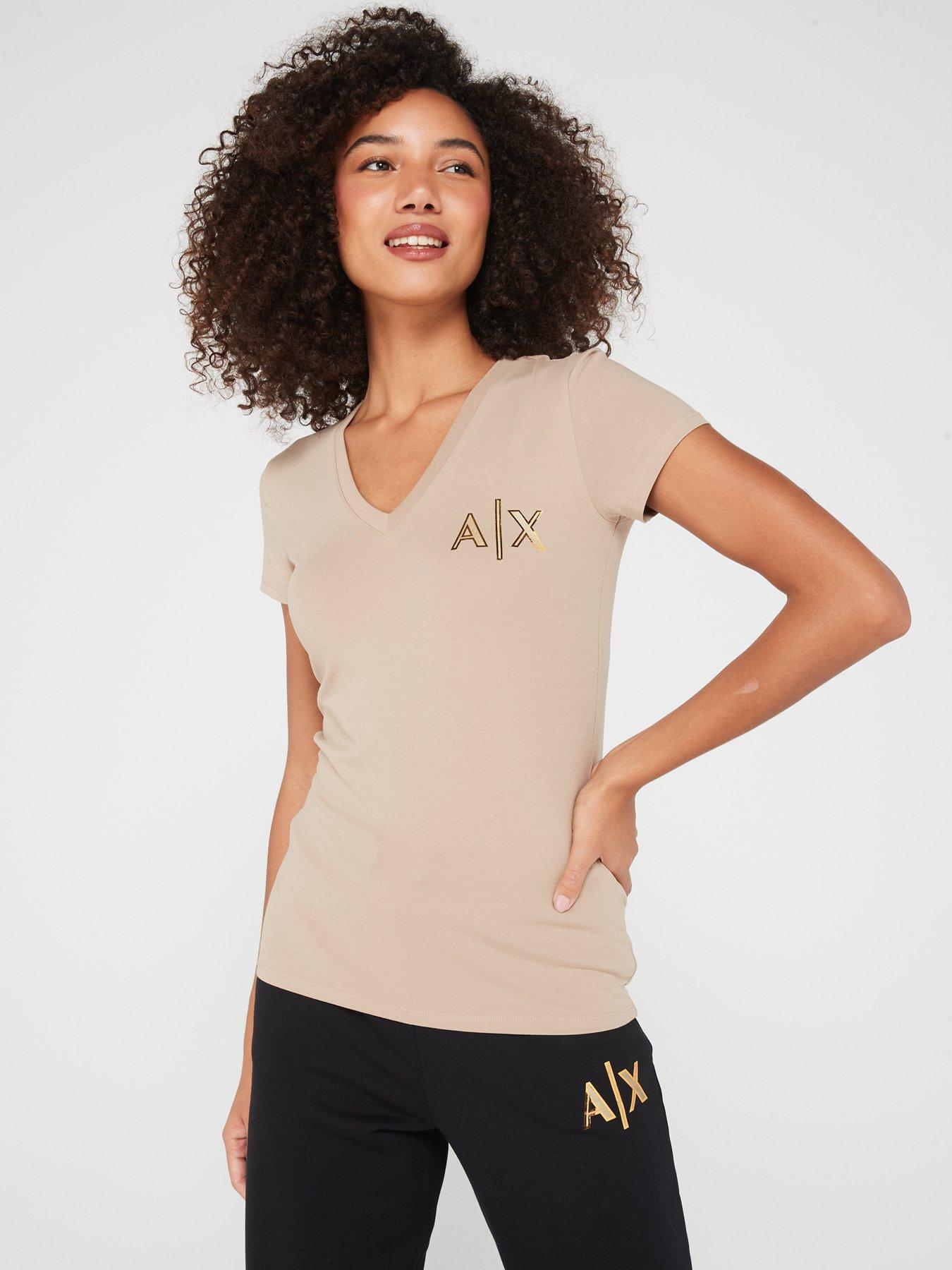 Armani t hotsell shirt women's sale