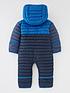  image of columbia-infant-powder-lite-reversible-bunting-insulated-snowsuit-navy