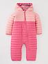  image of columbia-infant-powder-lite-reversible-bunting-insulated-snowsuit-pink