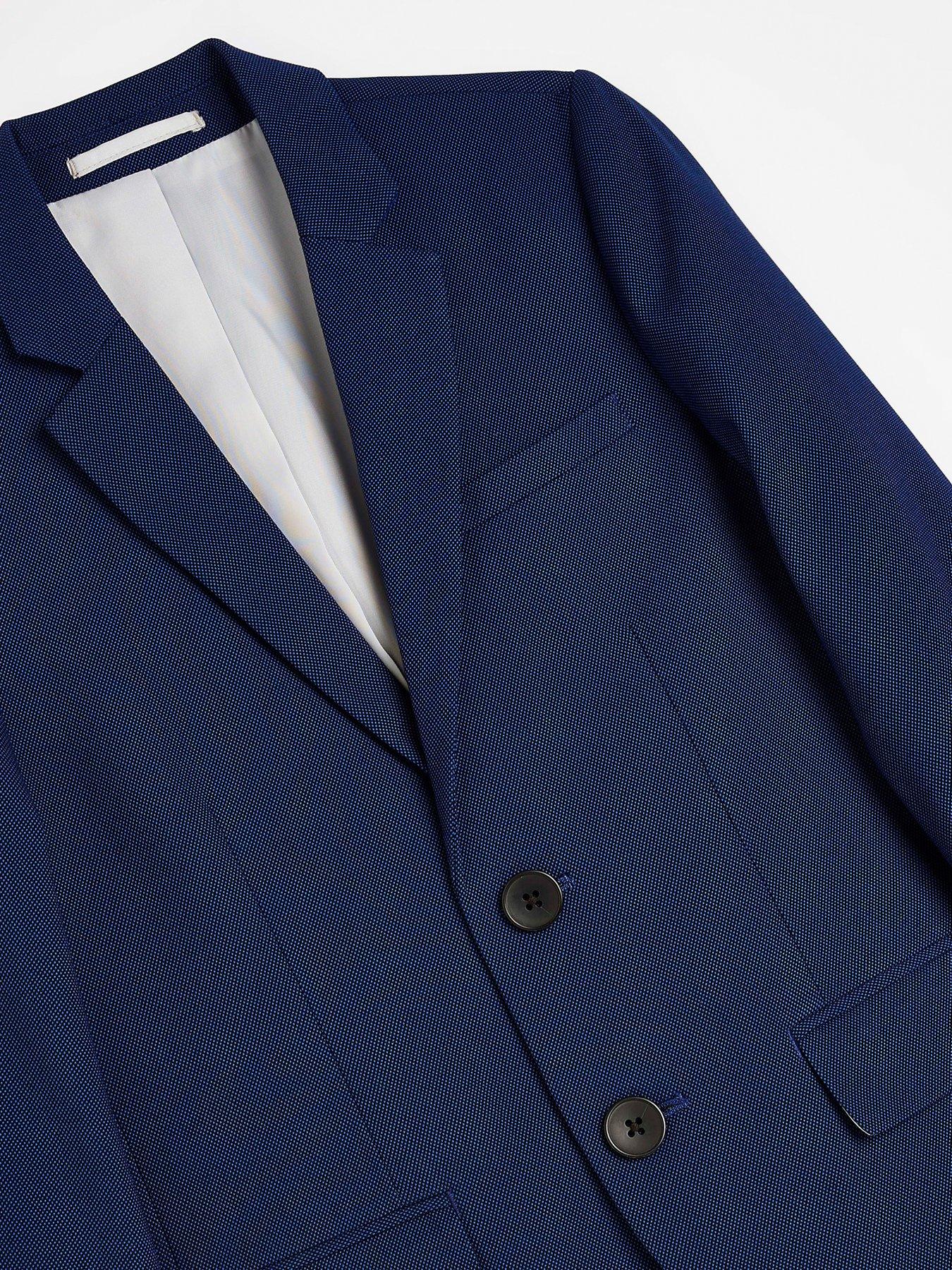 Boys Suit Jacket Blue