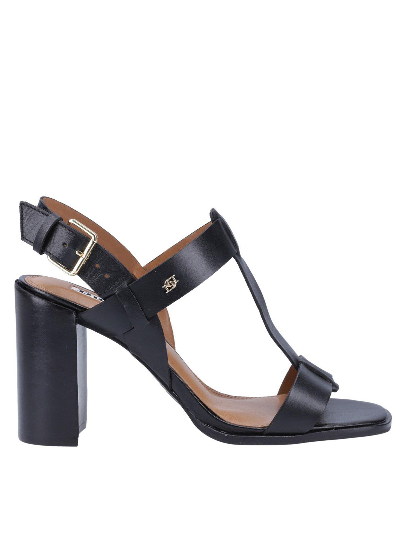 Dune black strappy on sale sandals