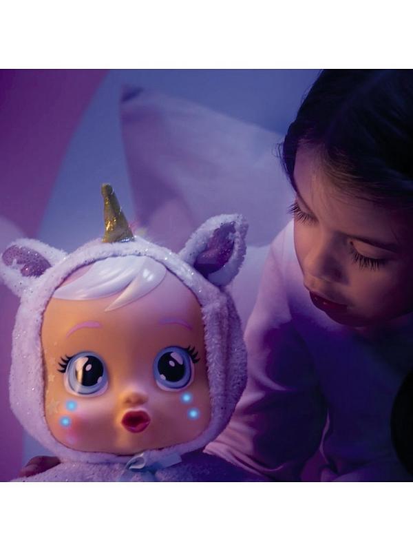 Cry Babies Goodnight Dreamy - Sleepy Time Baby Doll with LED Lights, for  Girls and Boys Ages 18M and up