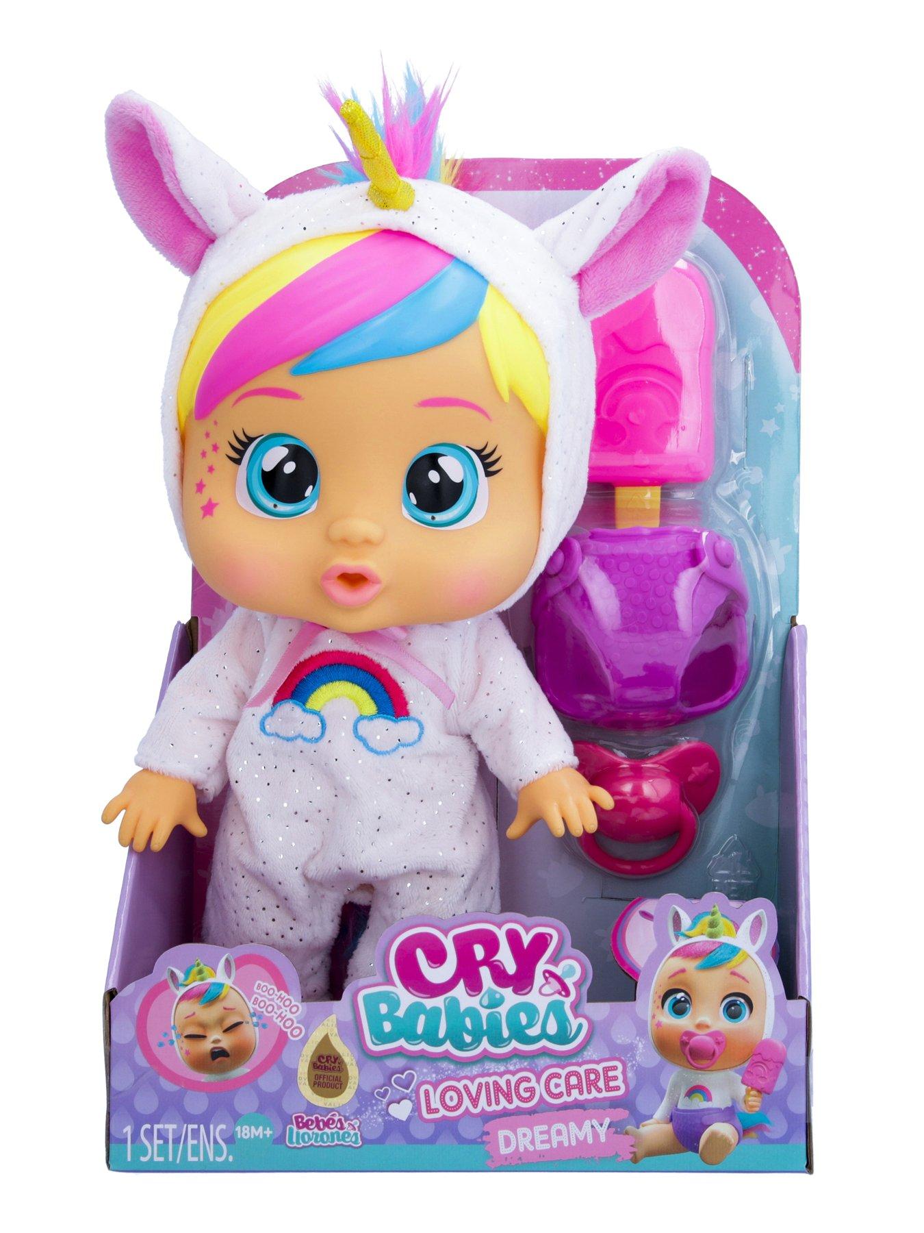 Cry Babies Dreamy Baby Doll (Walmart Exclusive) - Ages 18+ months 