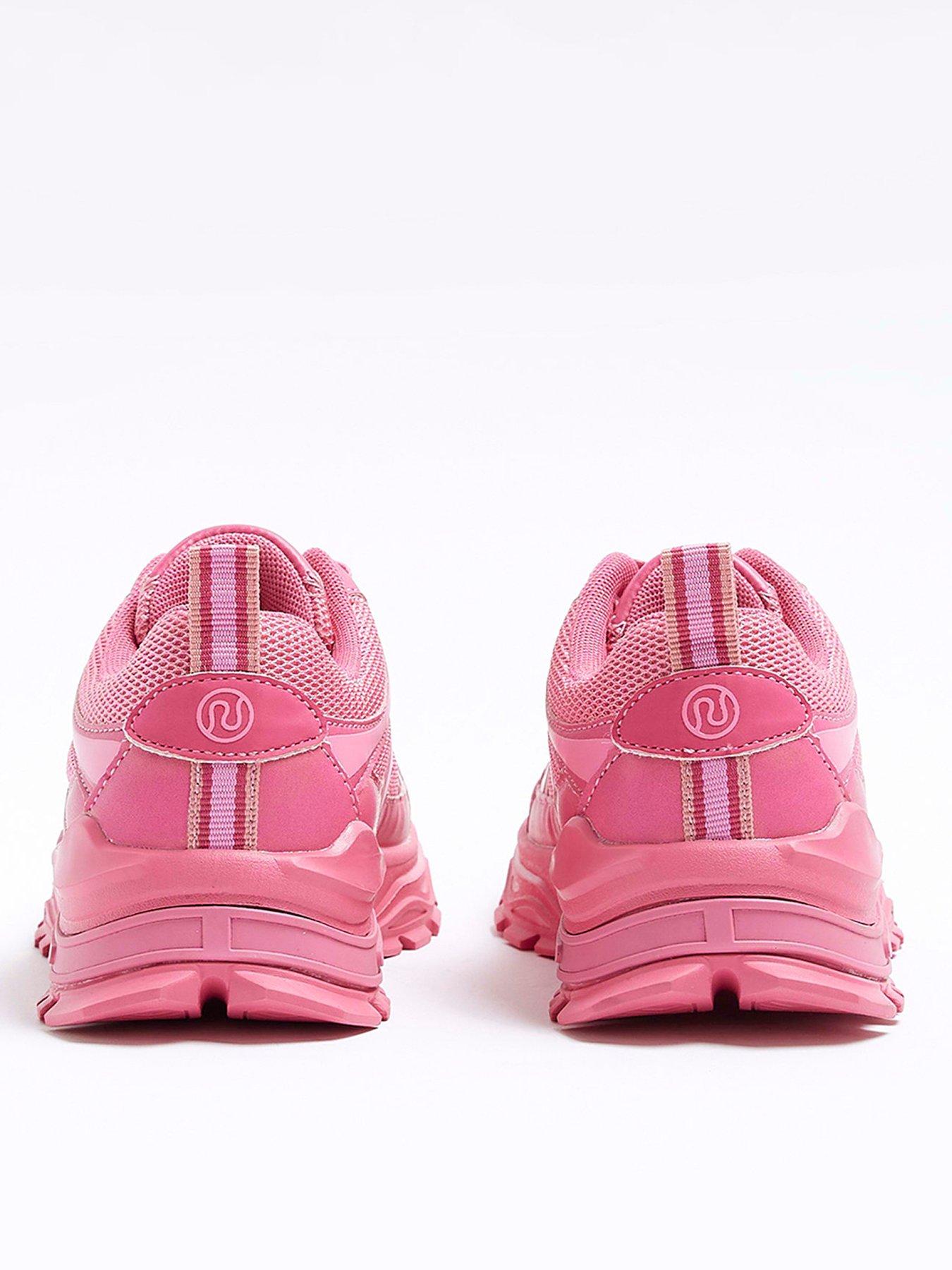 Fila pink chunky outlet trainers