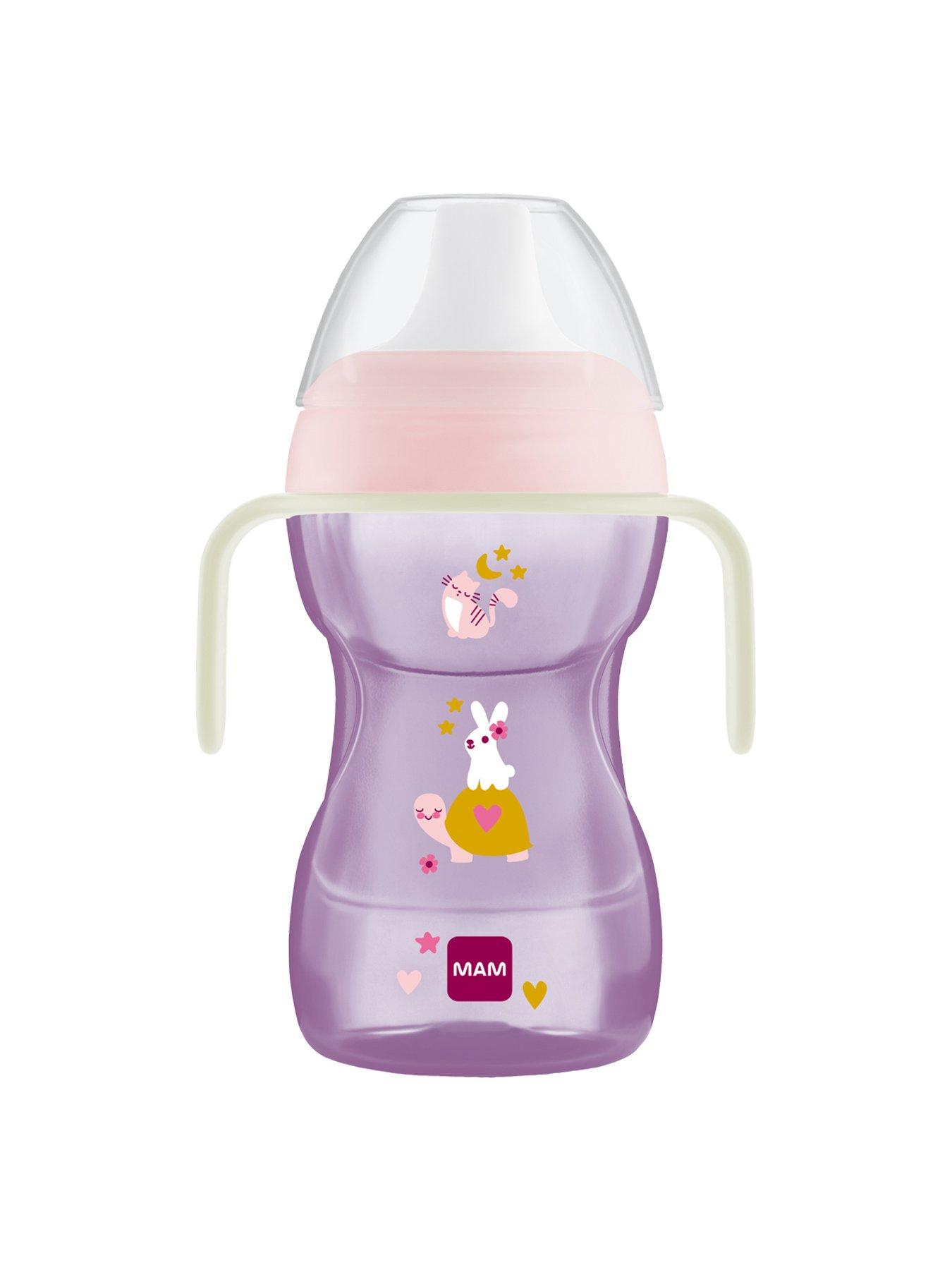 undefined Fun to Drink 270ml Cup with Glow Handles- Pink