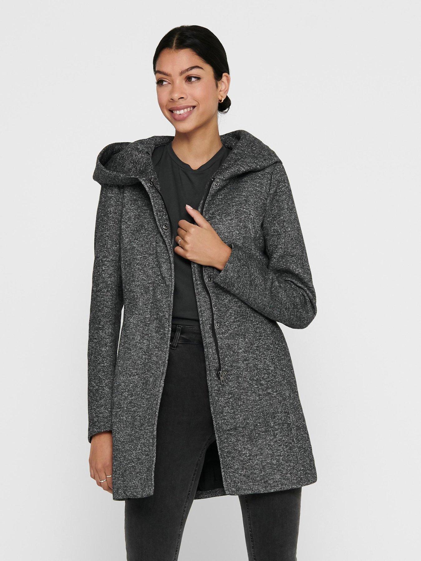 Grey hot sale lightweight coat