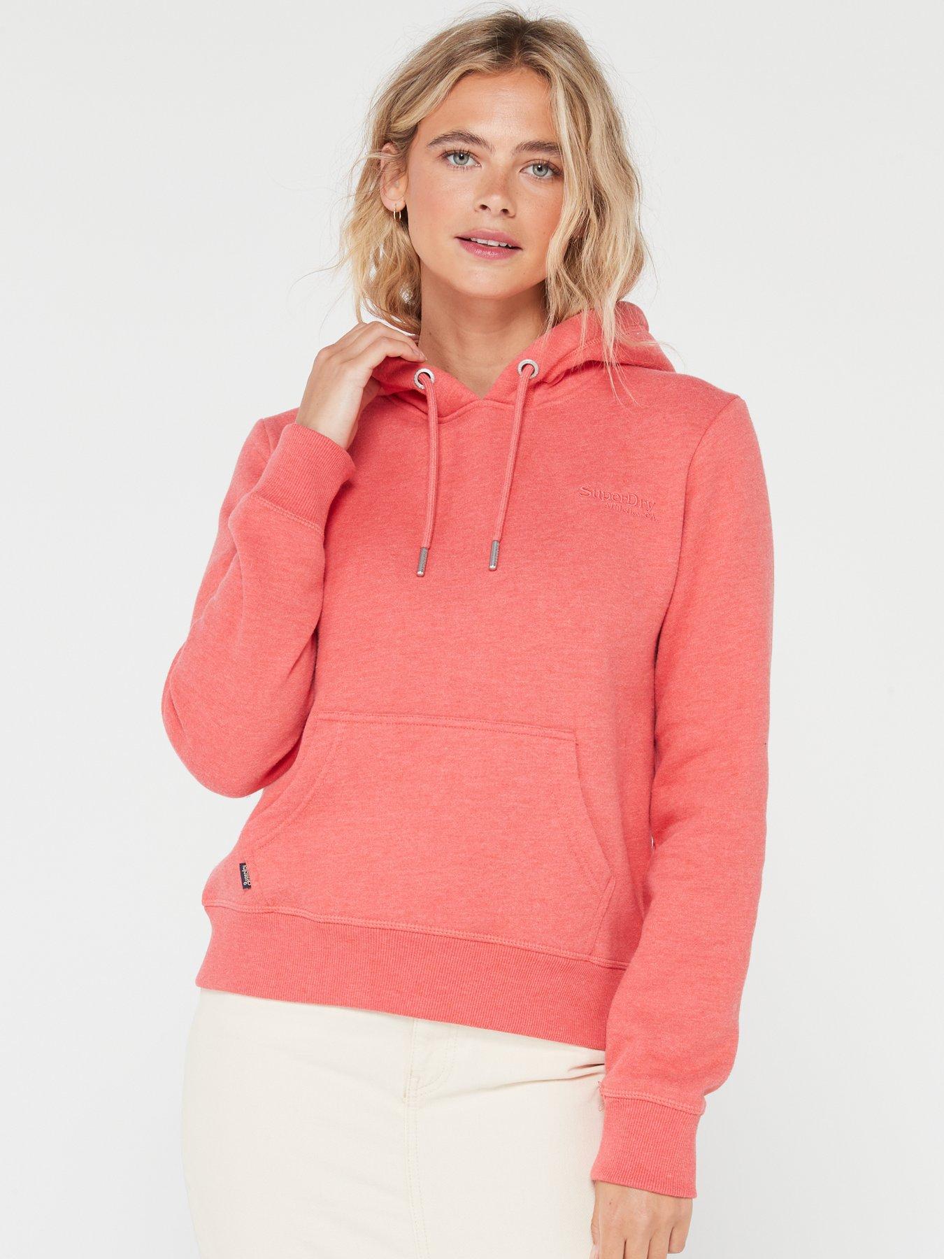 Superdry on sale coral hoodie