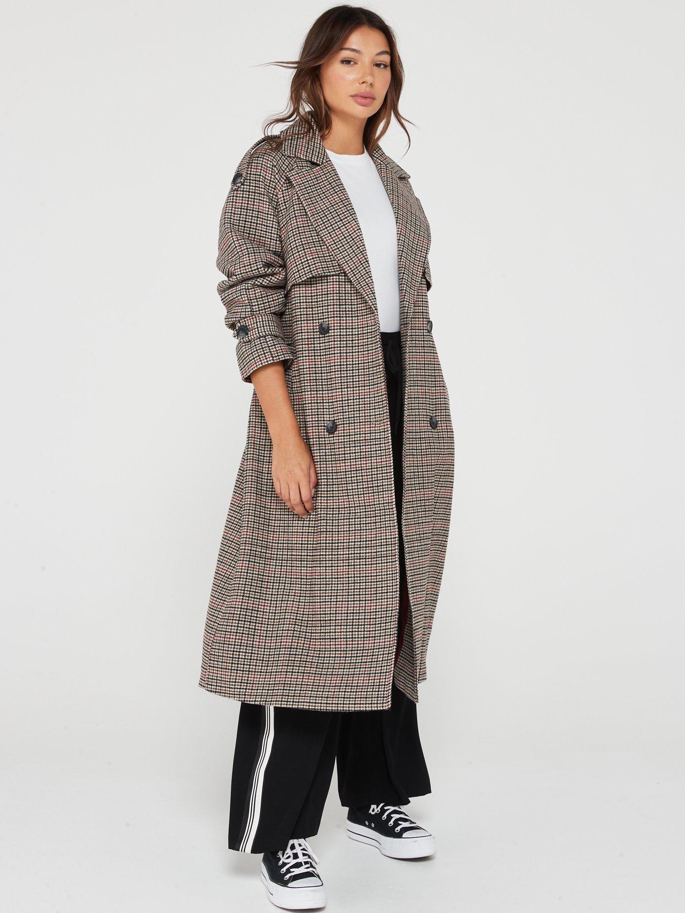 Only sale check coat