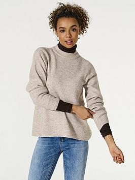 only camilla crew neck jumper - natural