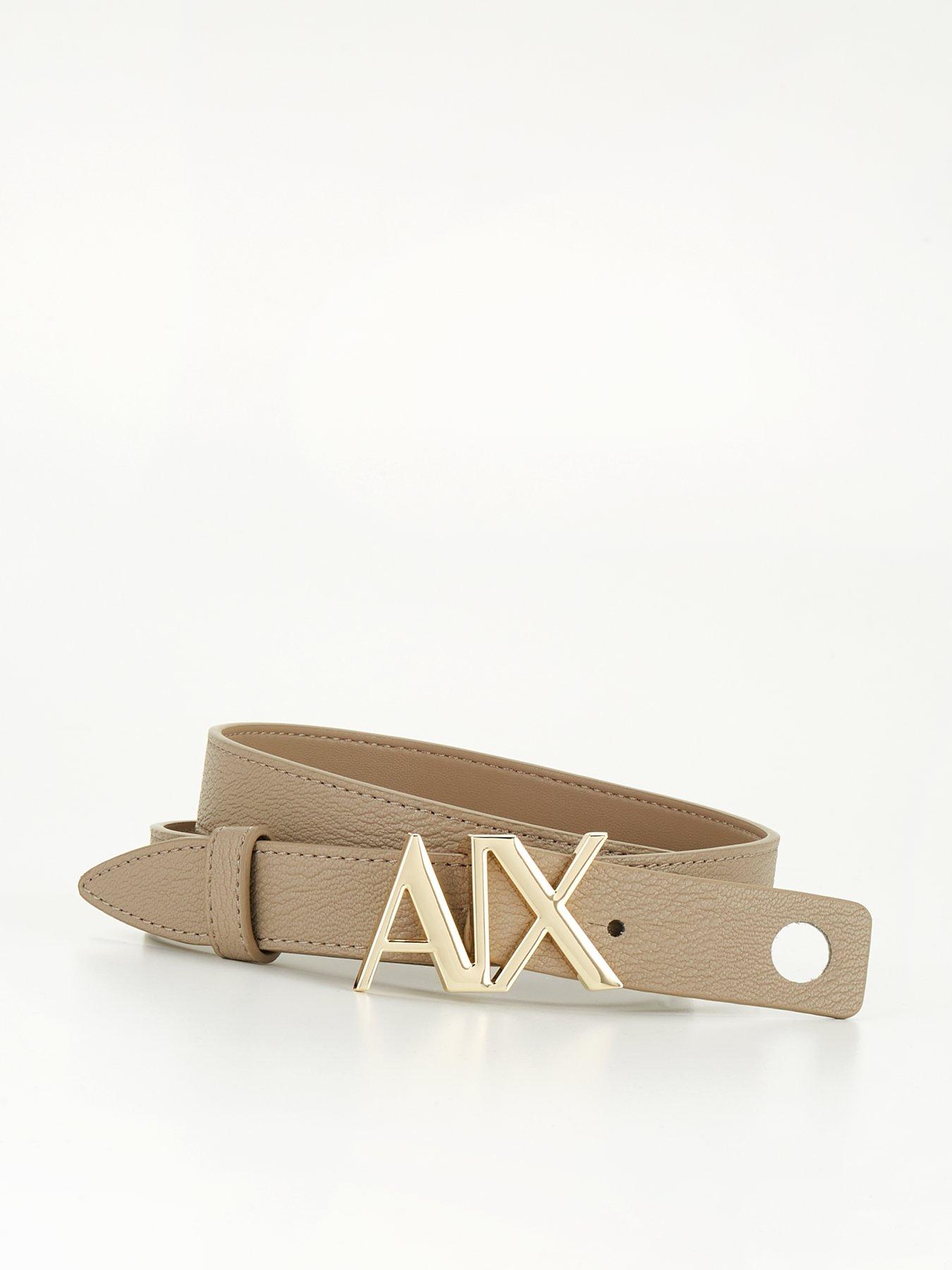 Armani exchange belt sale sale