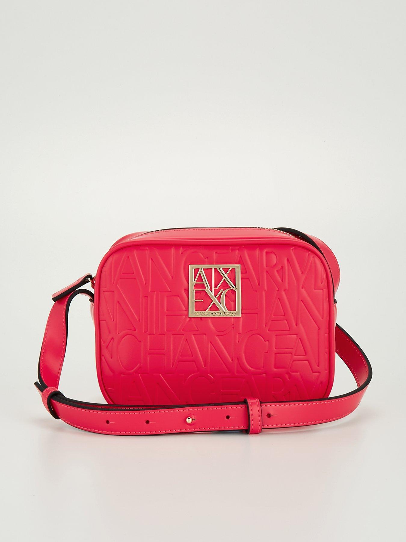 Armani exchange camera bag hot sale