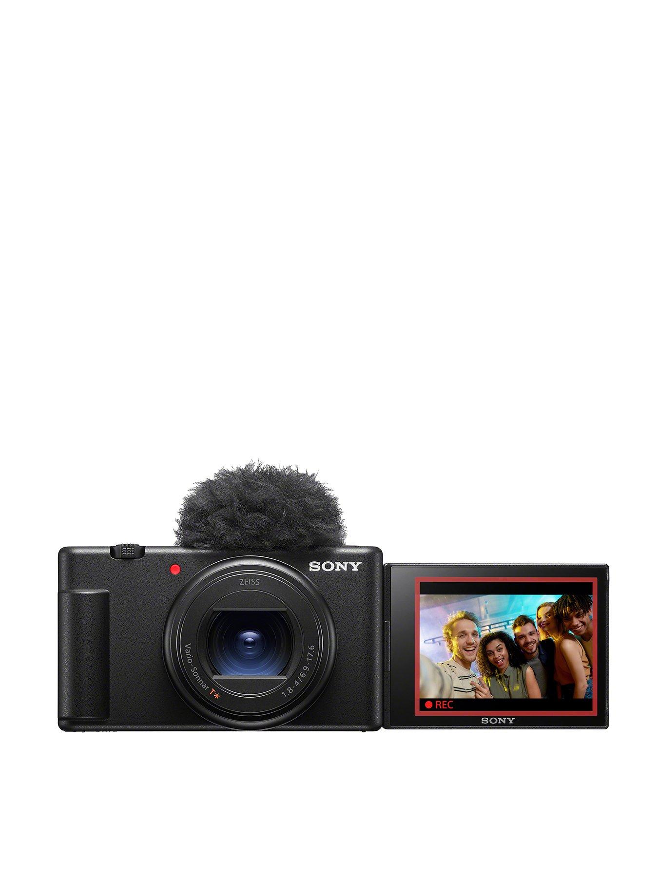 The ZV-1F is a more beginner-friendly Sony vlogging camera