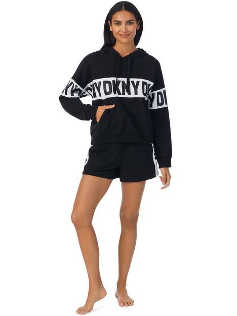 dkny-1s-hooded-lounge-top-black