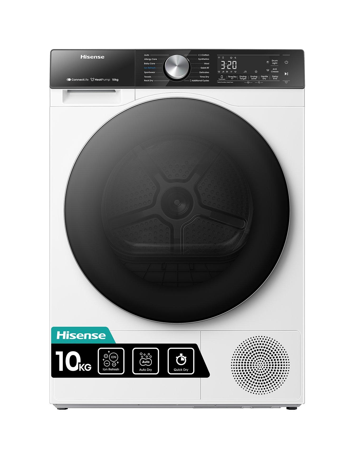 undefined 5S Series DH5S102BW 10KG Ion refresh Freestanding Tumble Dryer -White