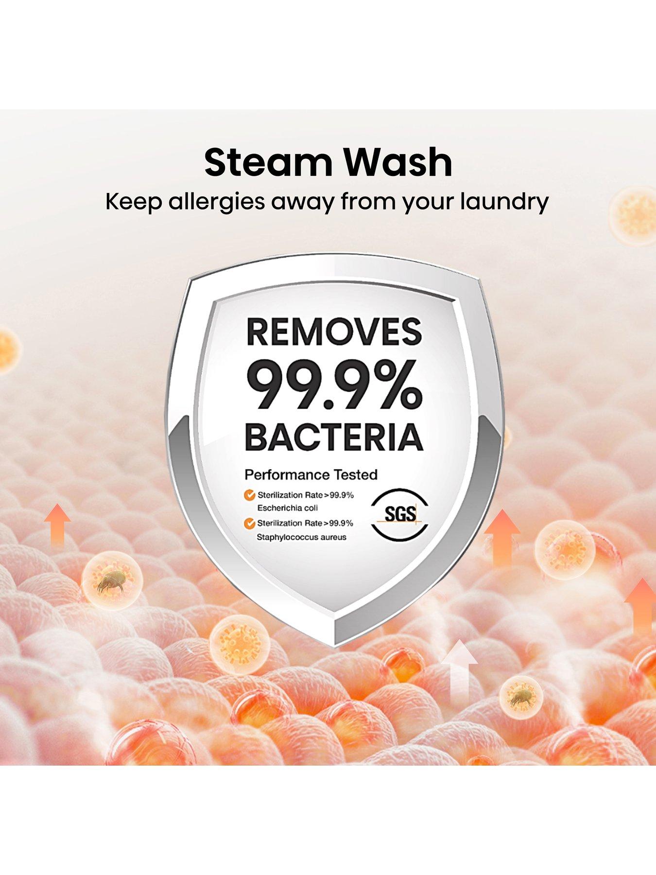 Image 5 of 8 of Hisense 5S Series WD5S1045BW 10.5KG 1400rpm Auto Dosing Freestanding Washer Dryer - White