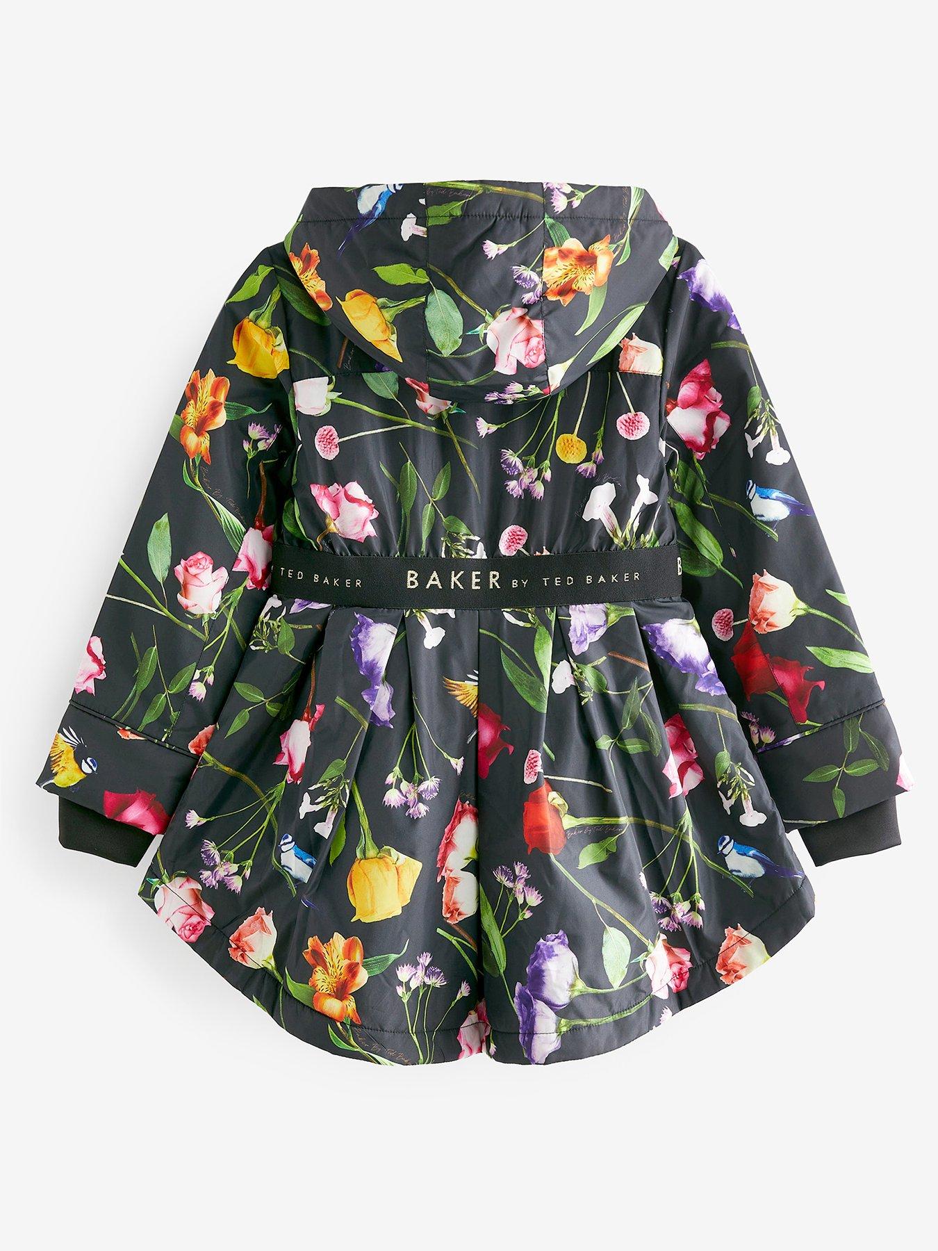 Baker By Ted Baker Older Girls All Over Printed Mac Black