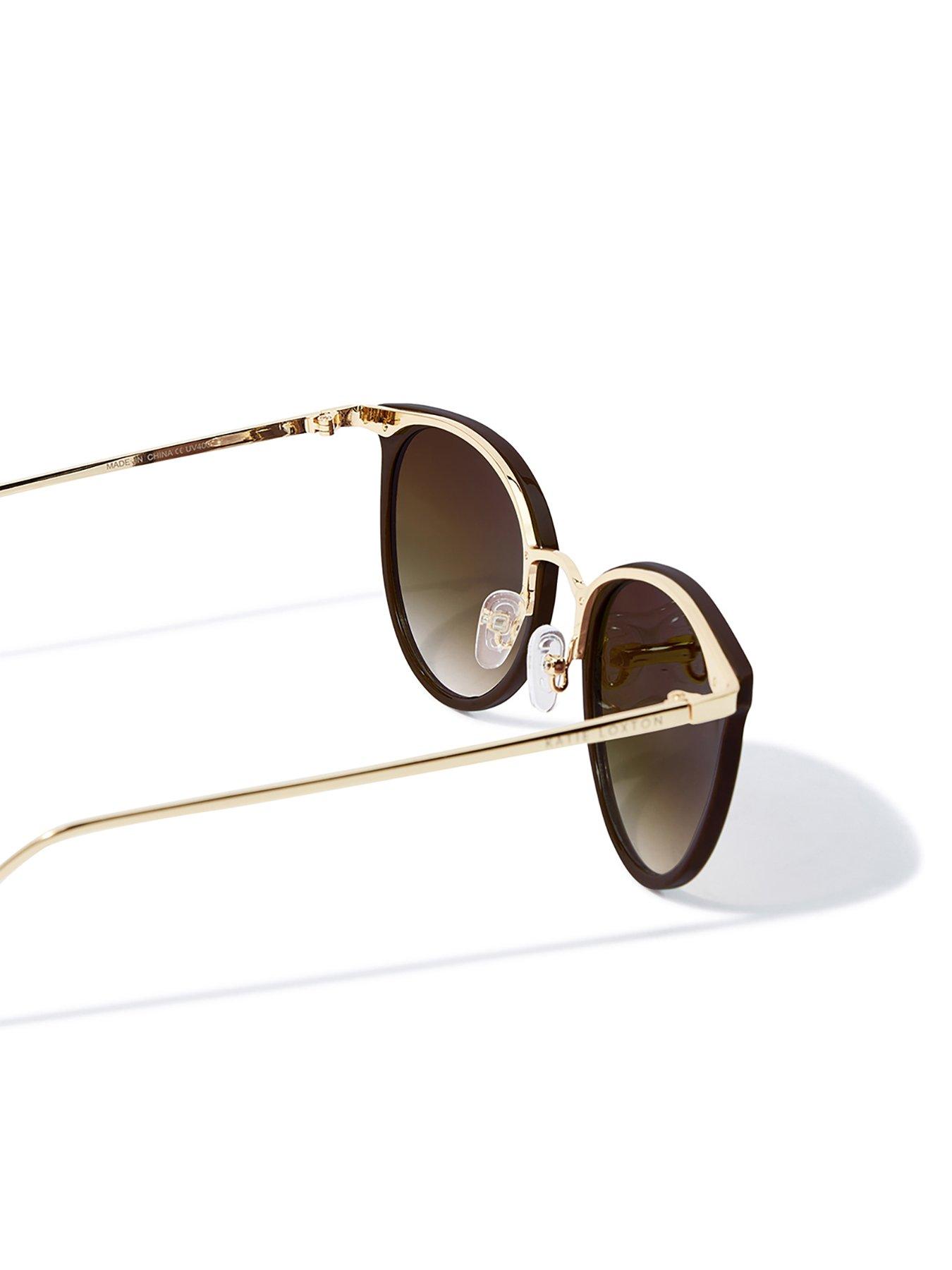 Image 3 of 5 of Katie Loxton Santorini Sunglasses - Cacao