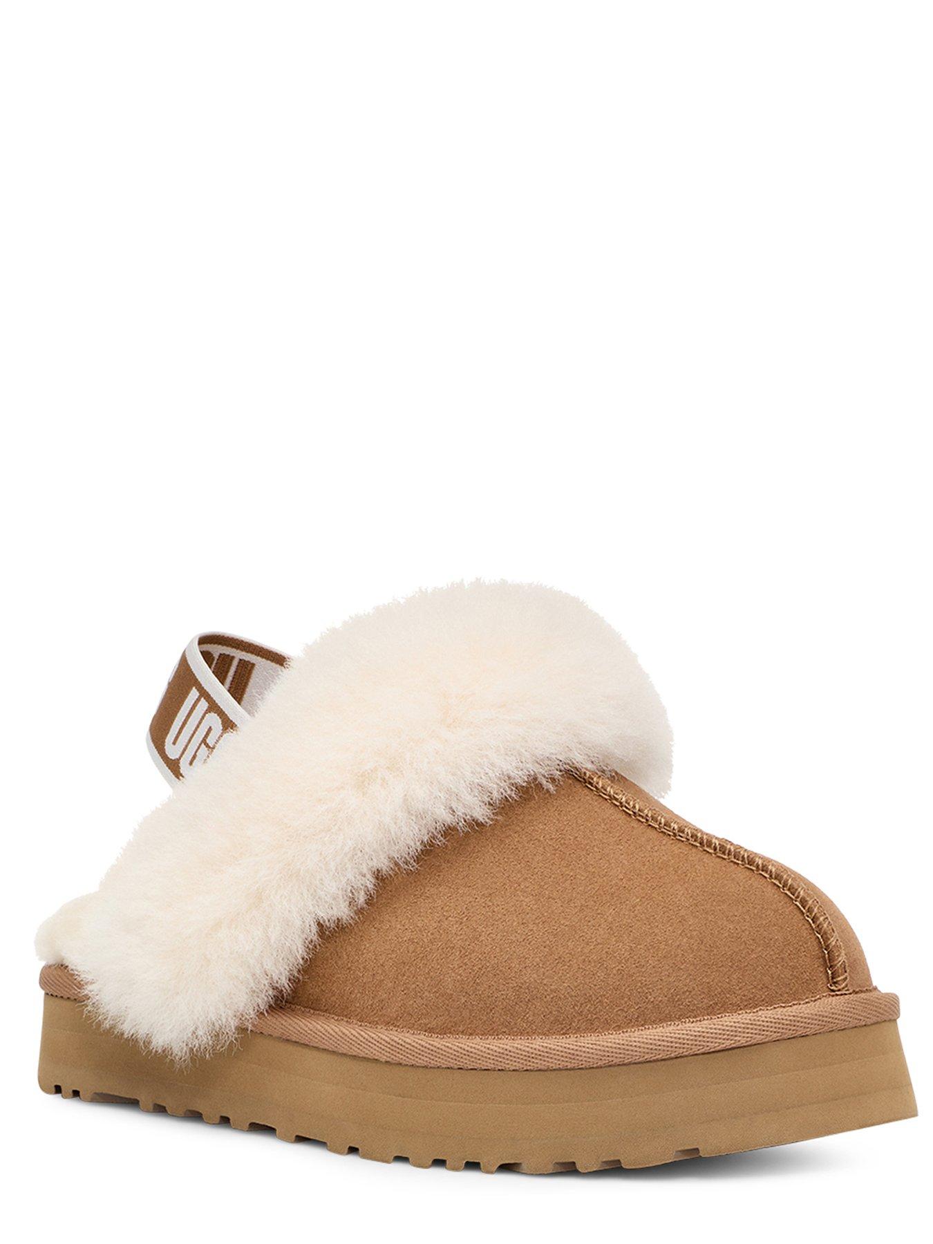 UGG Kids Funkette Slipper Brown very