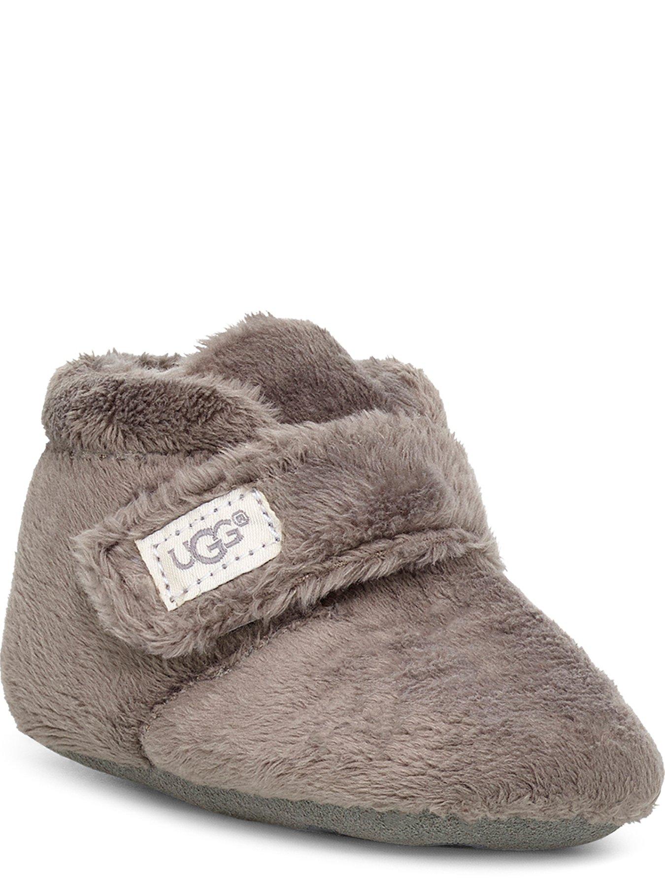 Grey baby ugg discount slippers