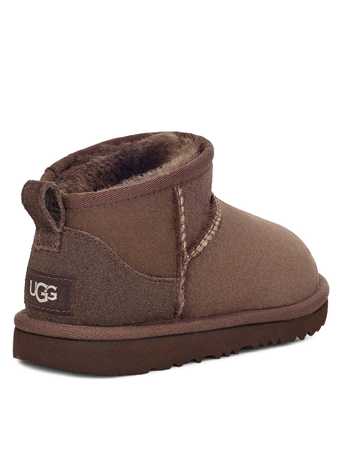 Image 3 of 6 of UGG Kids Classic Ultra Mini Classic Boot - Brown
