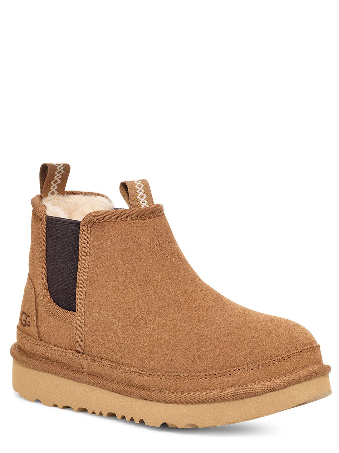 UGG Kids Neumel Chelsea Classic Boot - Brown | Very.co.uk