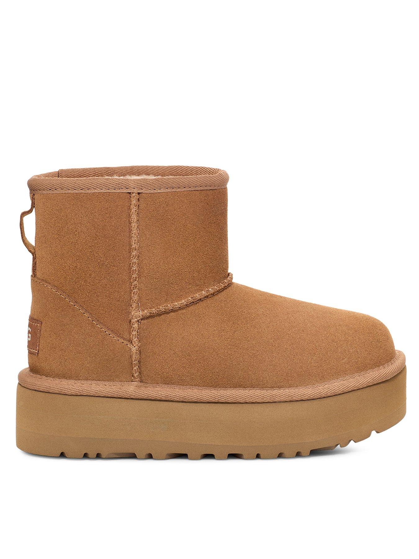 undefined Kids Classic Mini Platform Classic Boot - Brown