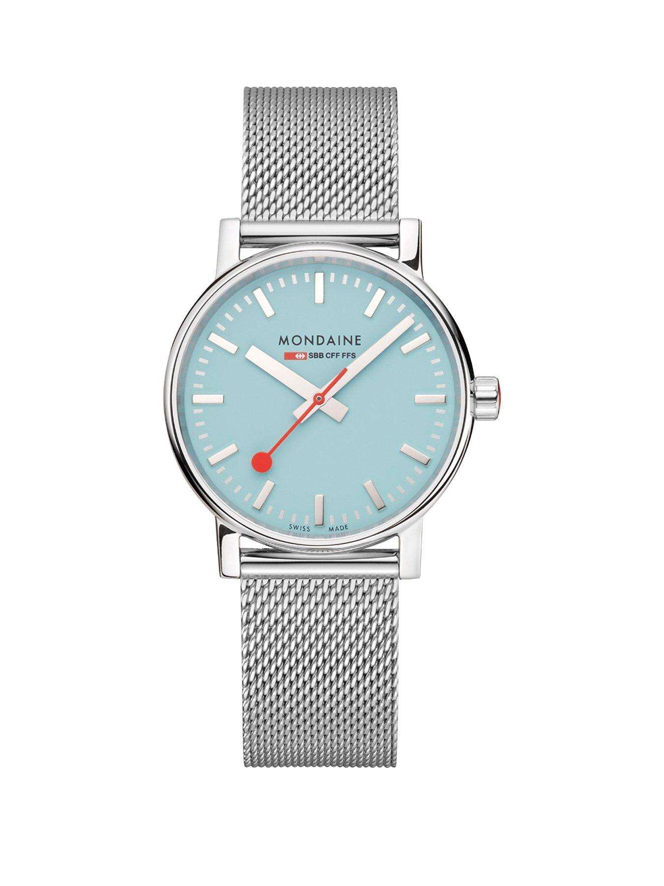 Product photograph of Mondaine Evo2 Unisex Watch from very.co.uk