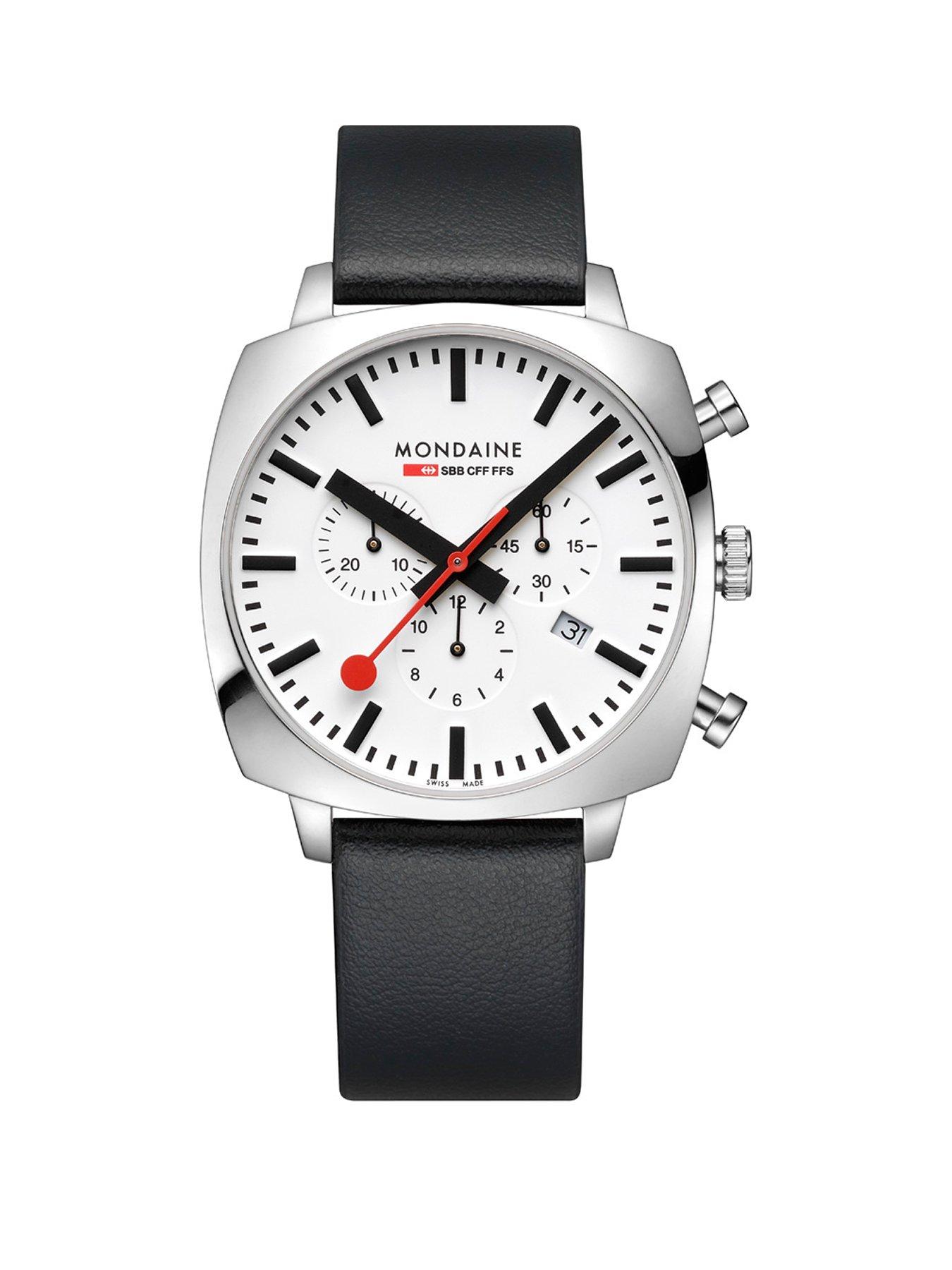 Mondaine Grand Cushion Mens Watch