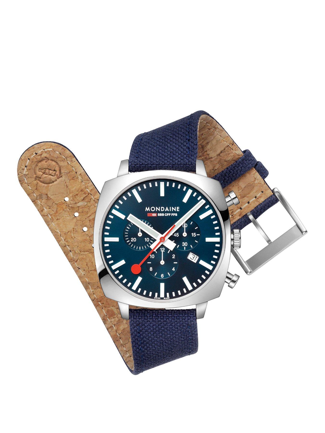 Image 2 of 8 of Mondaine Grand Cushion Mens Watch