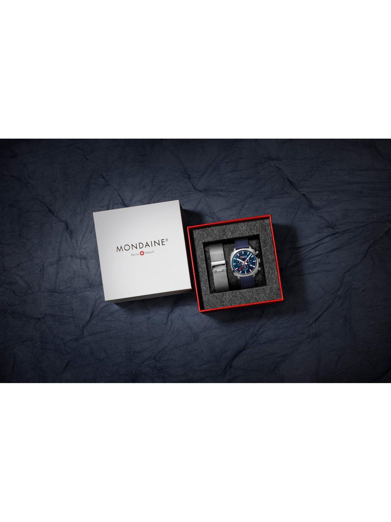 Image 7 of 8 of Mondaine Grand Cushion Mens Watch