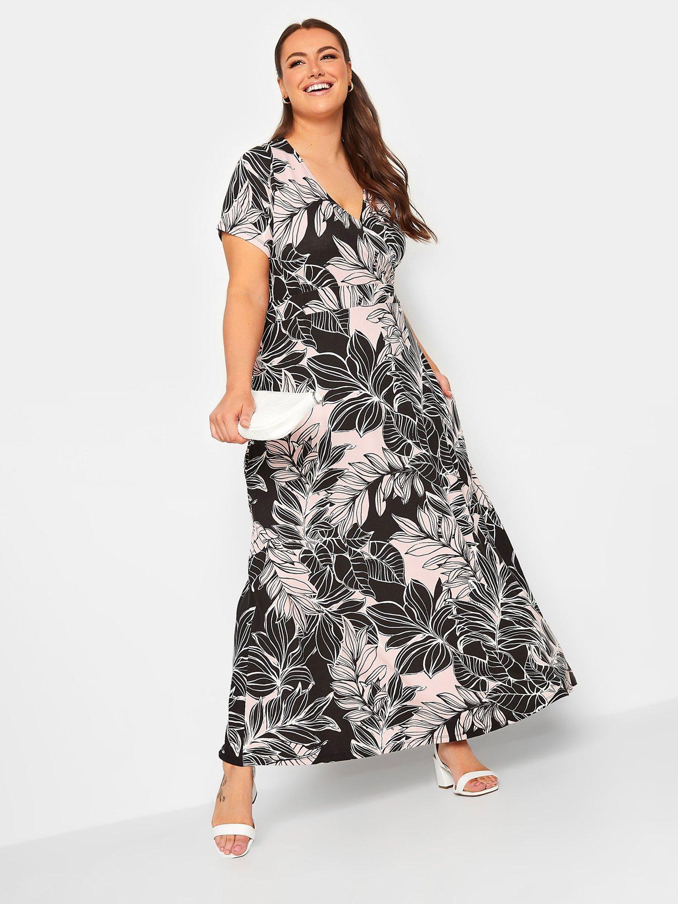 Plus Size swirl print midaxi dress plus size dress plus size maxi