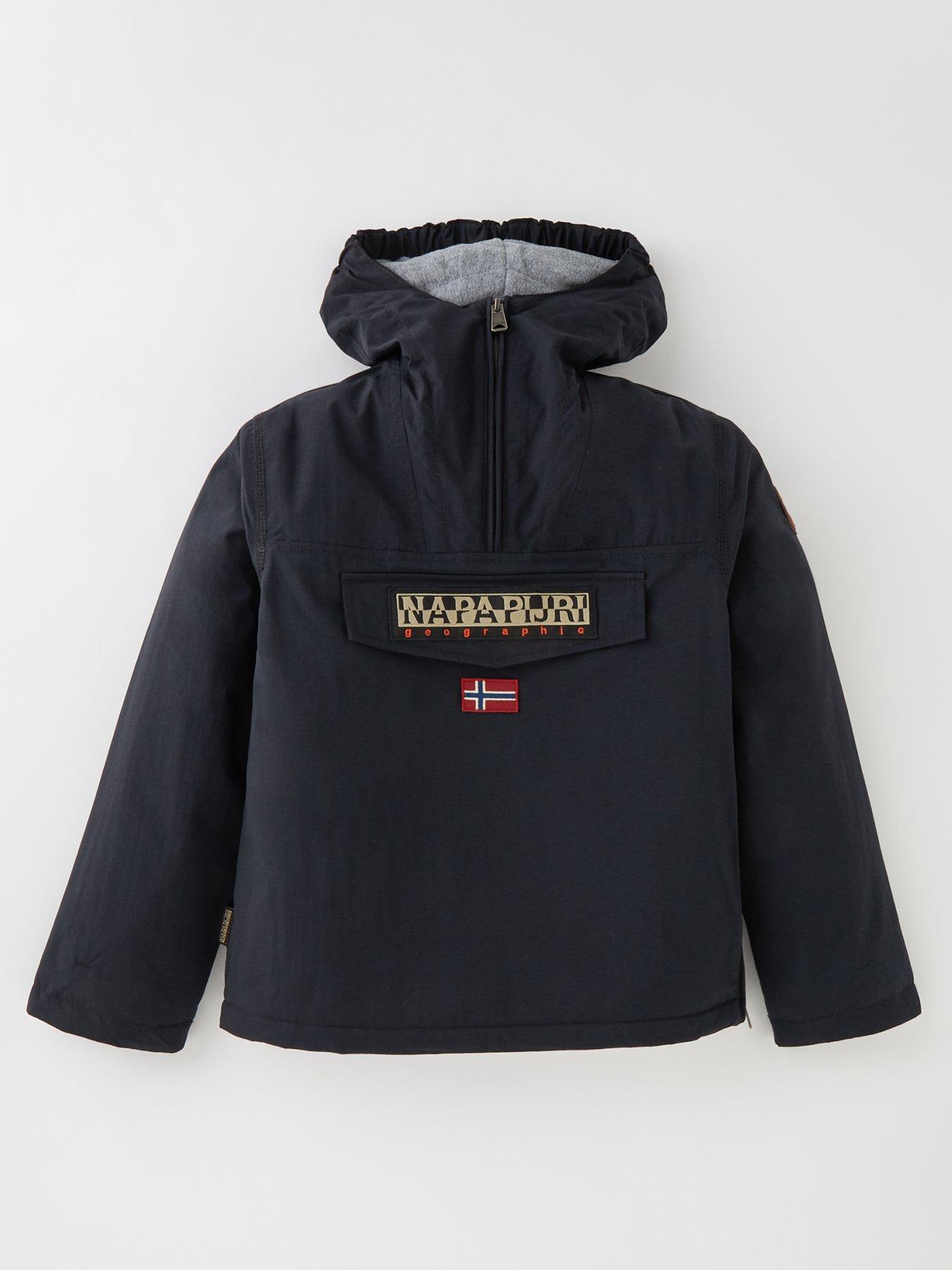Napapijri Napapirjri Rainforest Kids Insulated Overhead Anorak - Black