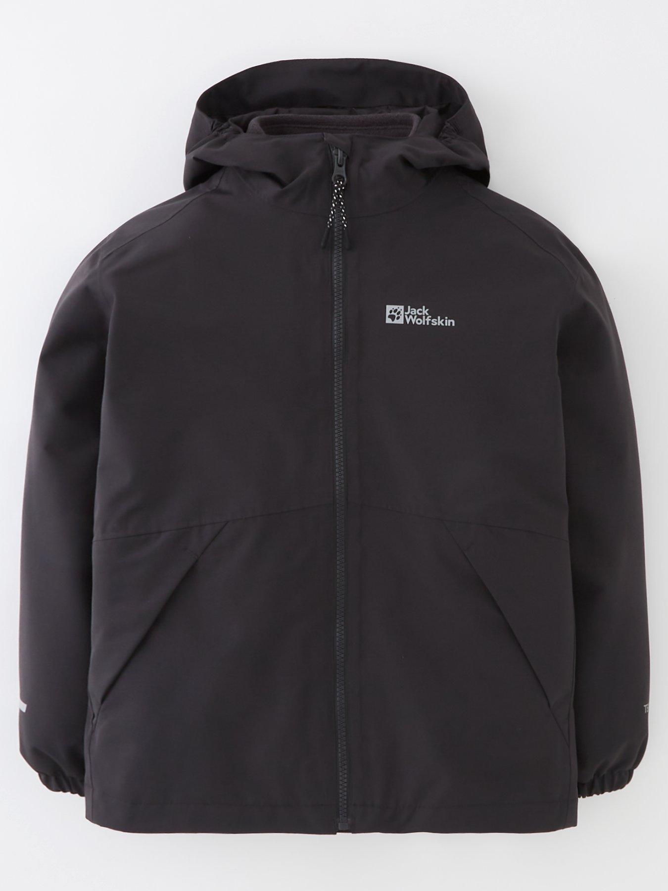 undefined Children's Iceland 3 in 1 Jacket - Black