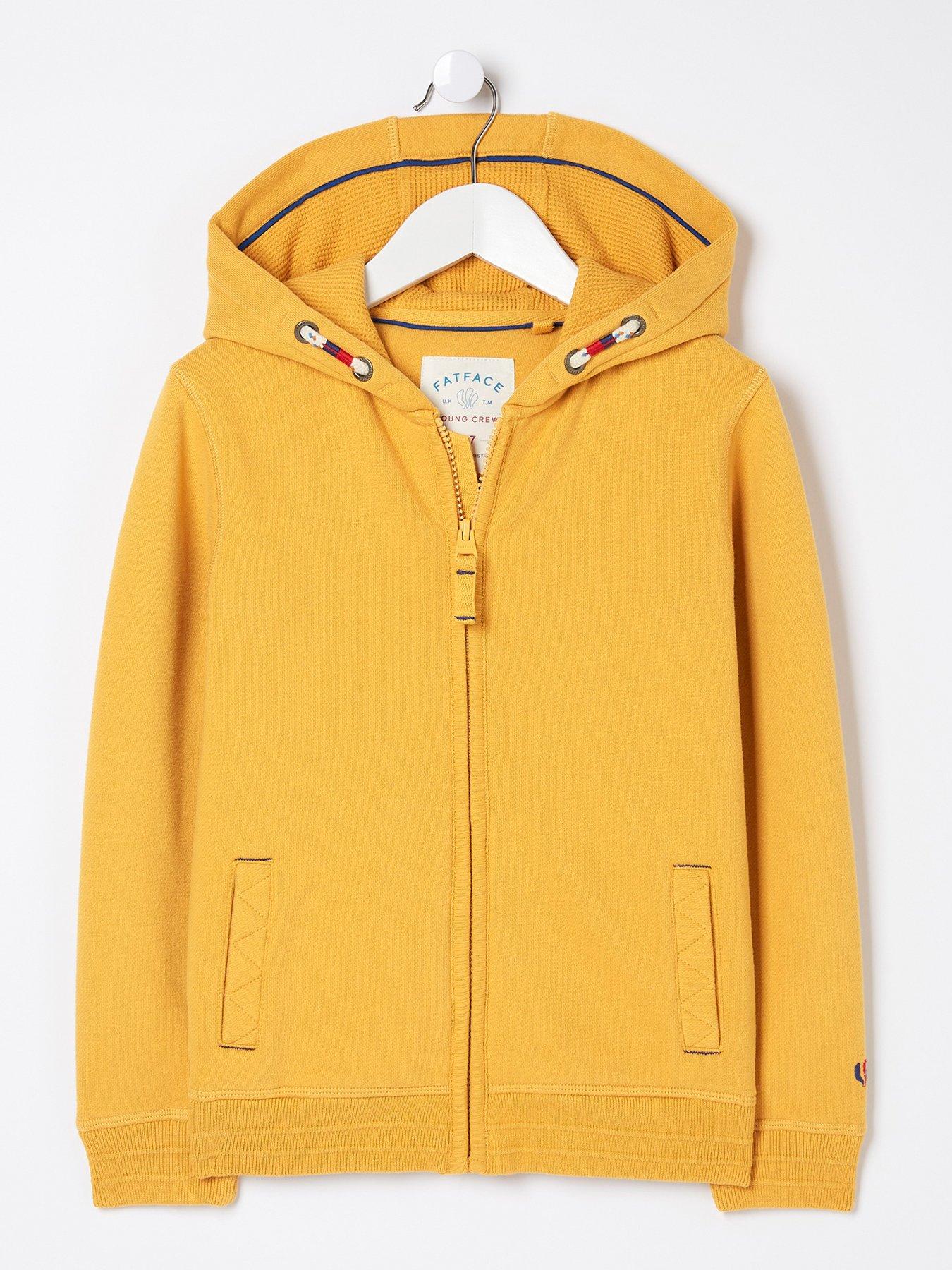 Kids yellow SOX uk hoodie