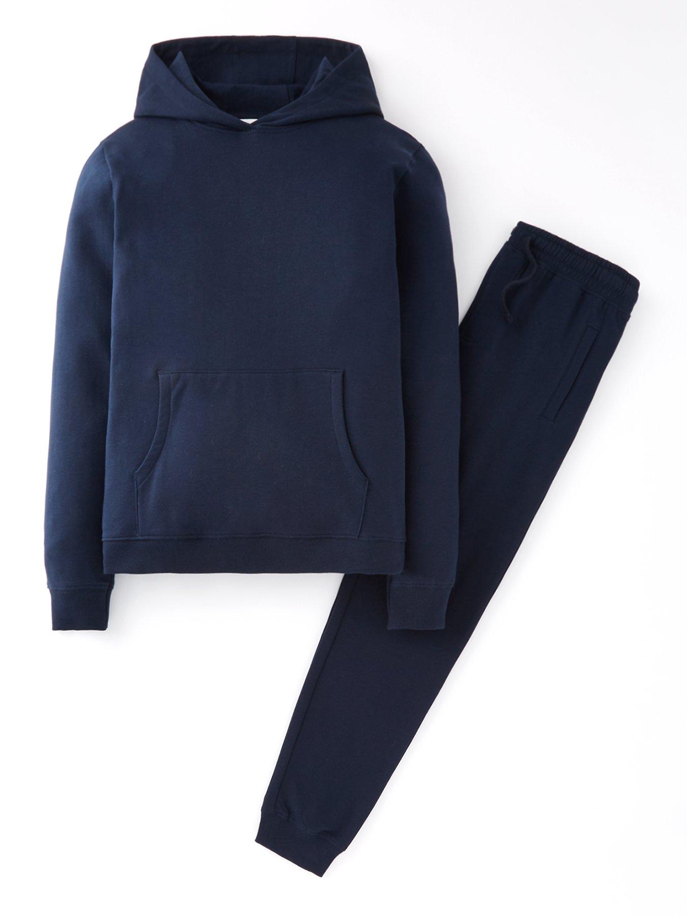 The Very Collection Boys Hoodie and Jogger Set - Navy