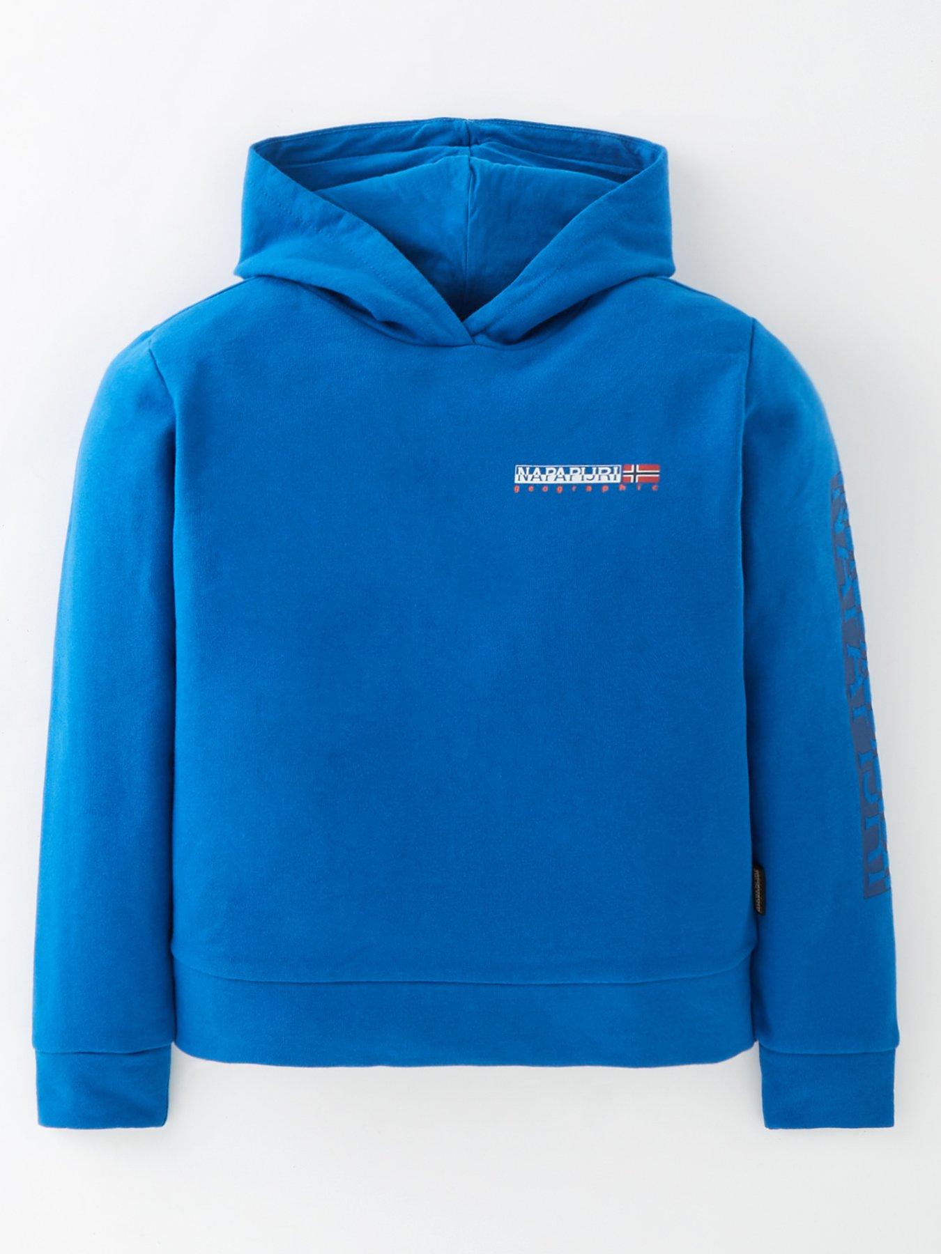 Napapijri overhead deals logo hoodie