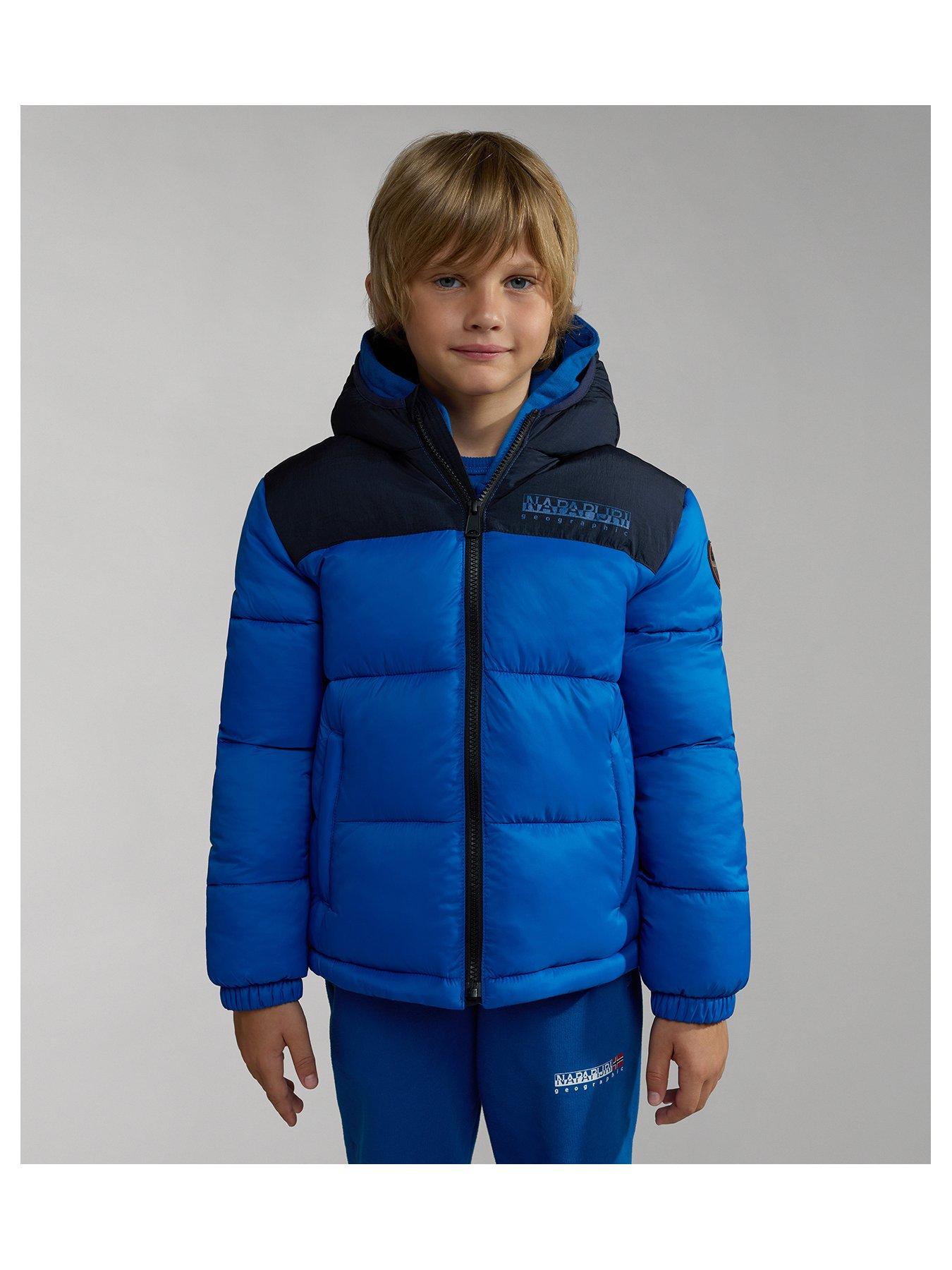 NAPAPIJRI Napapirjri Hornelen Kids Padded Jacket - Blue | Very.co.uk