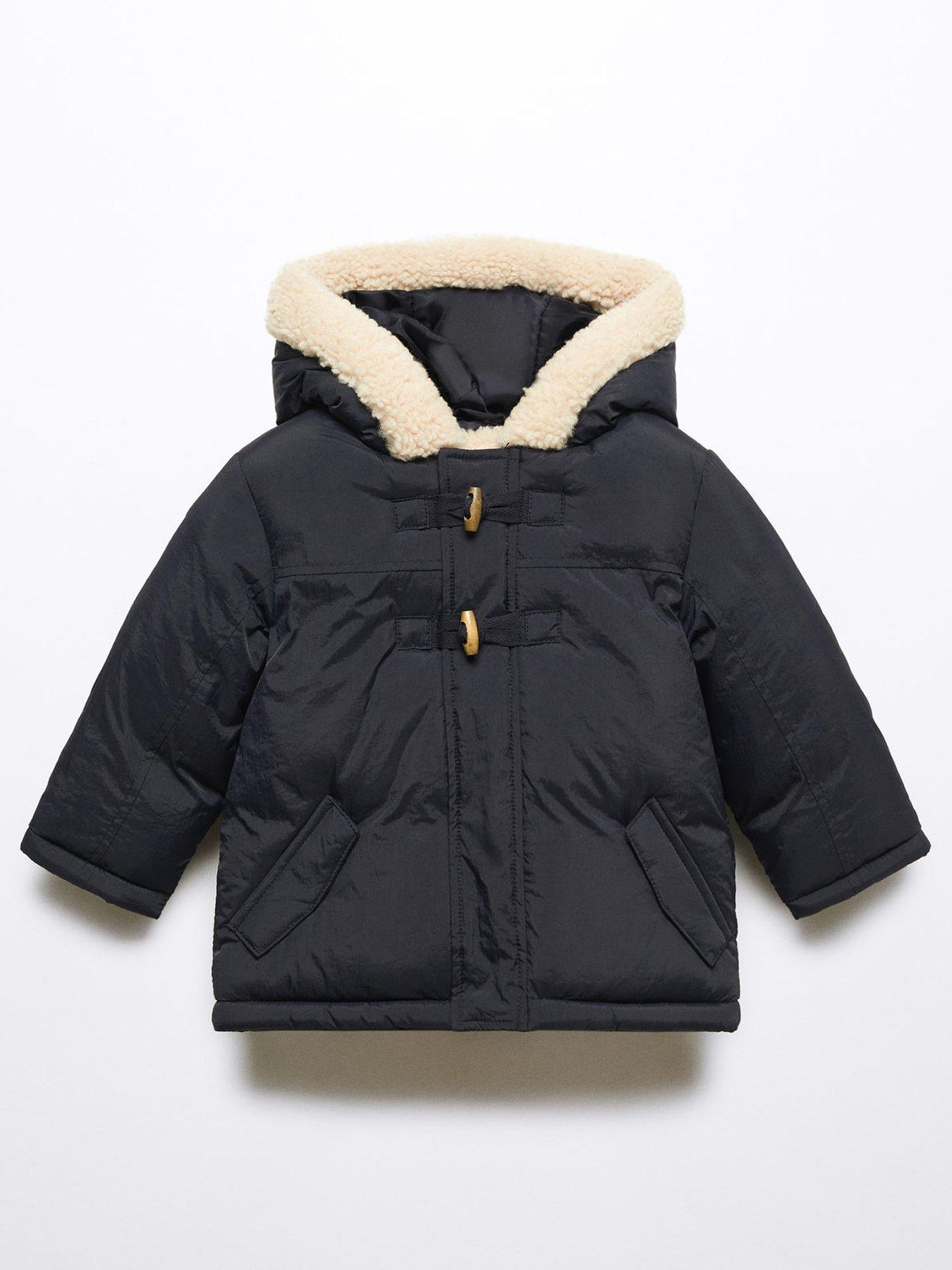 Fleece lined duffle coat sale