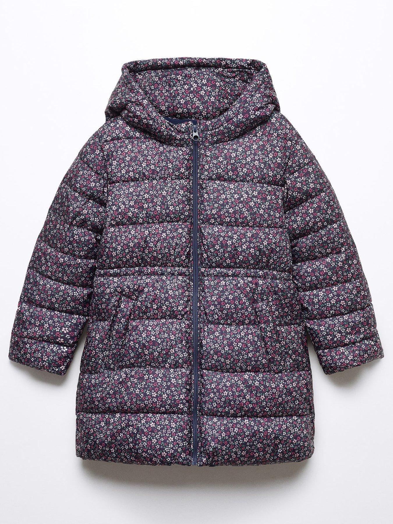 Girls silver ted baker on sale coat