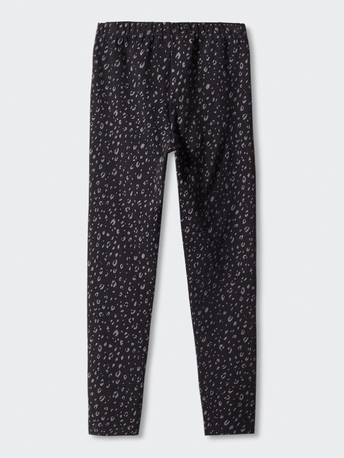 Pajama Pants - Black/dotted - Ladies