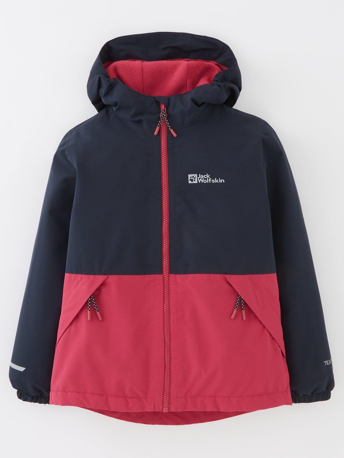 Jack wolfskin pink outlet jacket