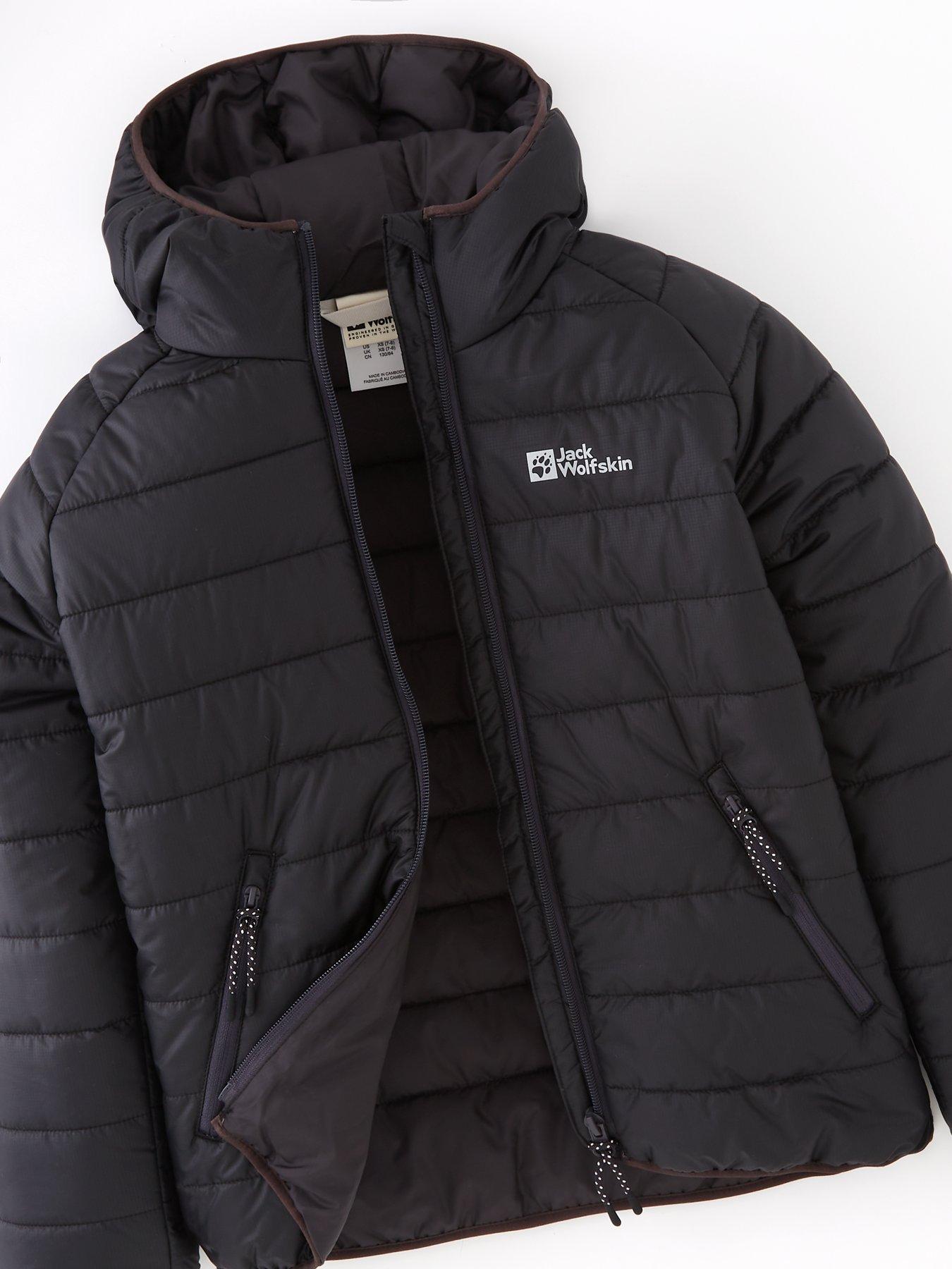 Image 4 of 4 of Jack Wolfskin Children's&nbsp;Zenon Insulated Jacket - Black
