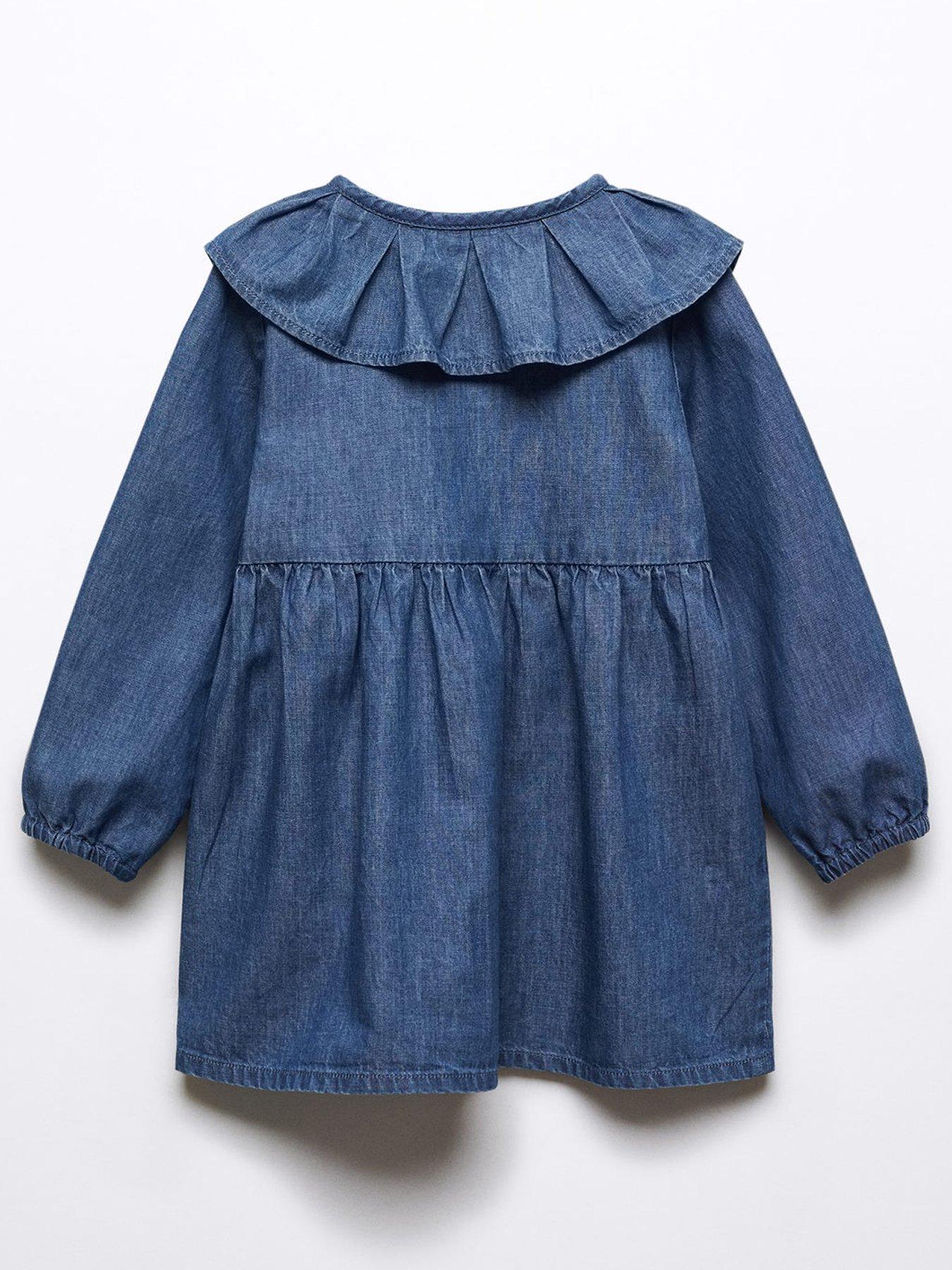 Little girl hotsell blue jean dresses