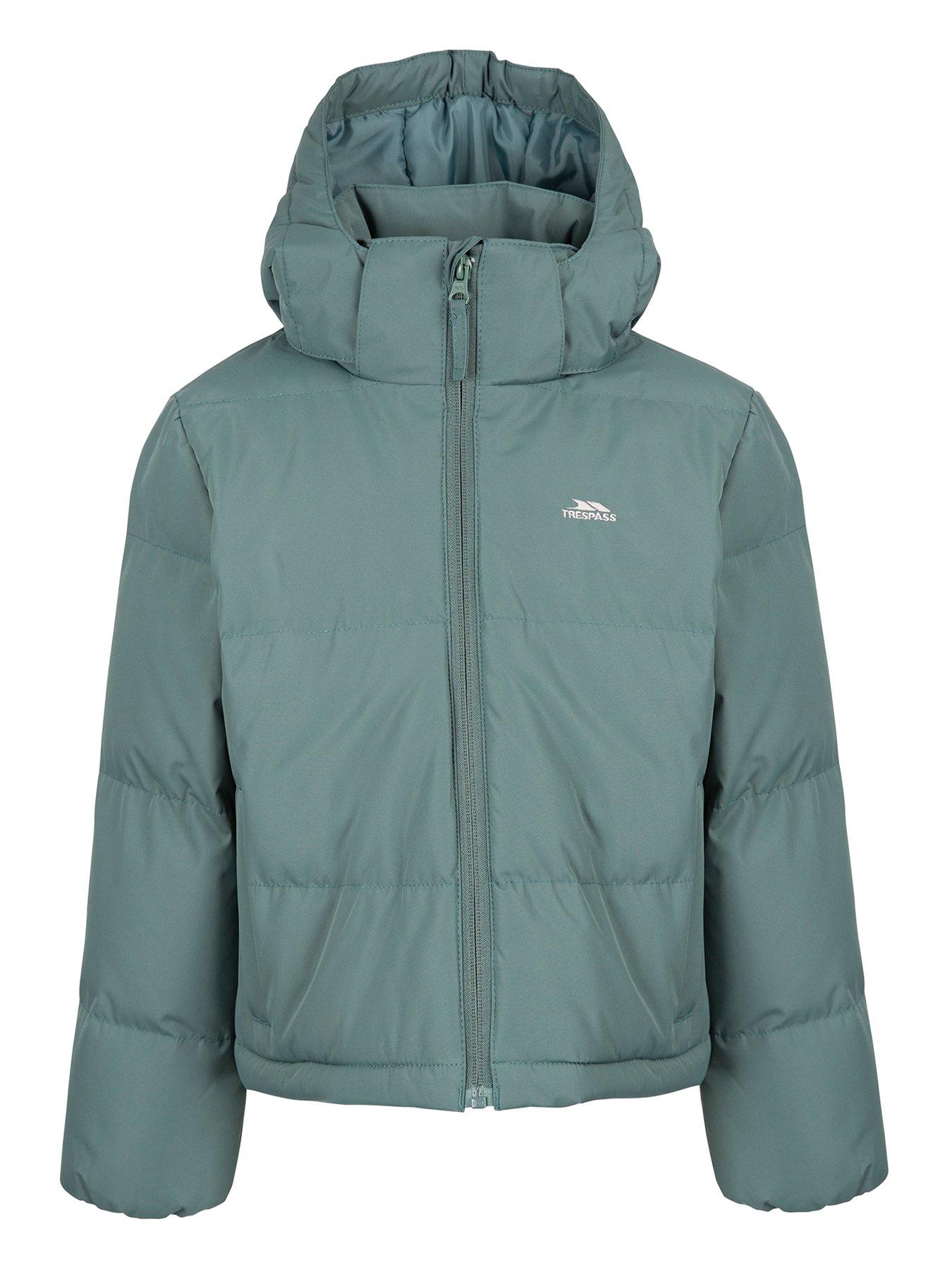 Trespass Missie Girls Padded Jacket - Green